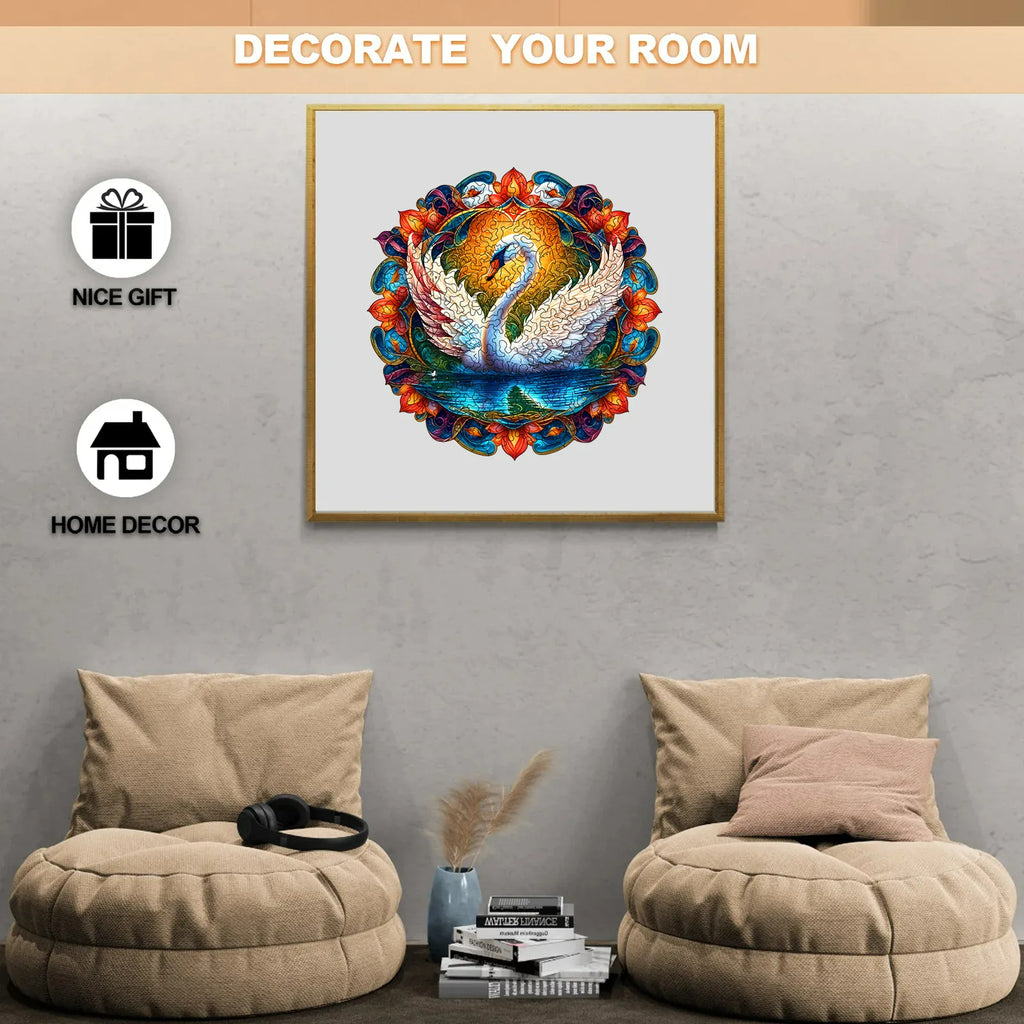 Swan Lake - Wooden Jigsaw Puzzles - image 4