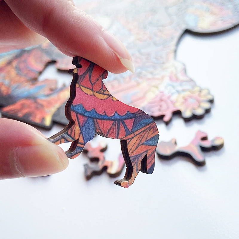 Two dogs - Wooden Jigsaw Puzzles - image 4