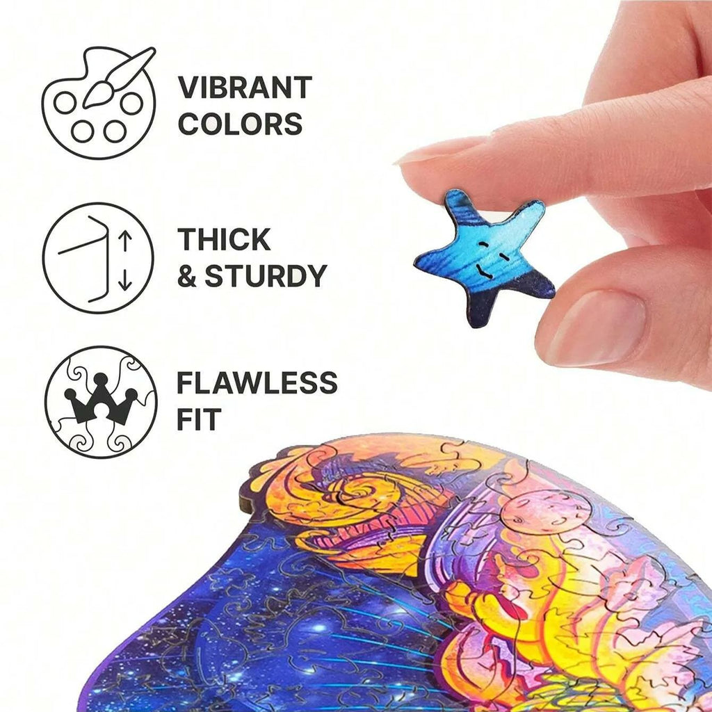 Magnificent Butterfly - Wooden Jigsaw Puzzle - image 3