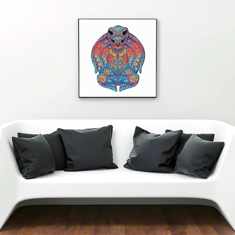 Two-headed turtle - Wooden Jigsaw Puzzle - image 3