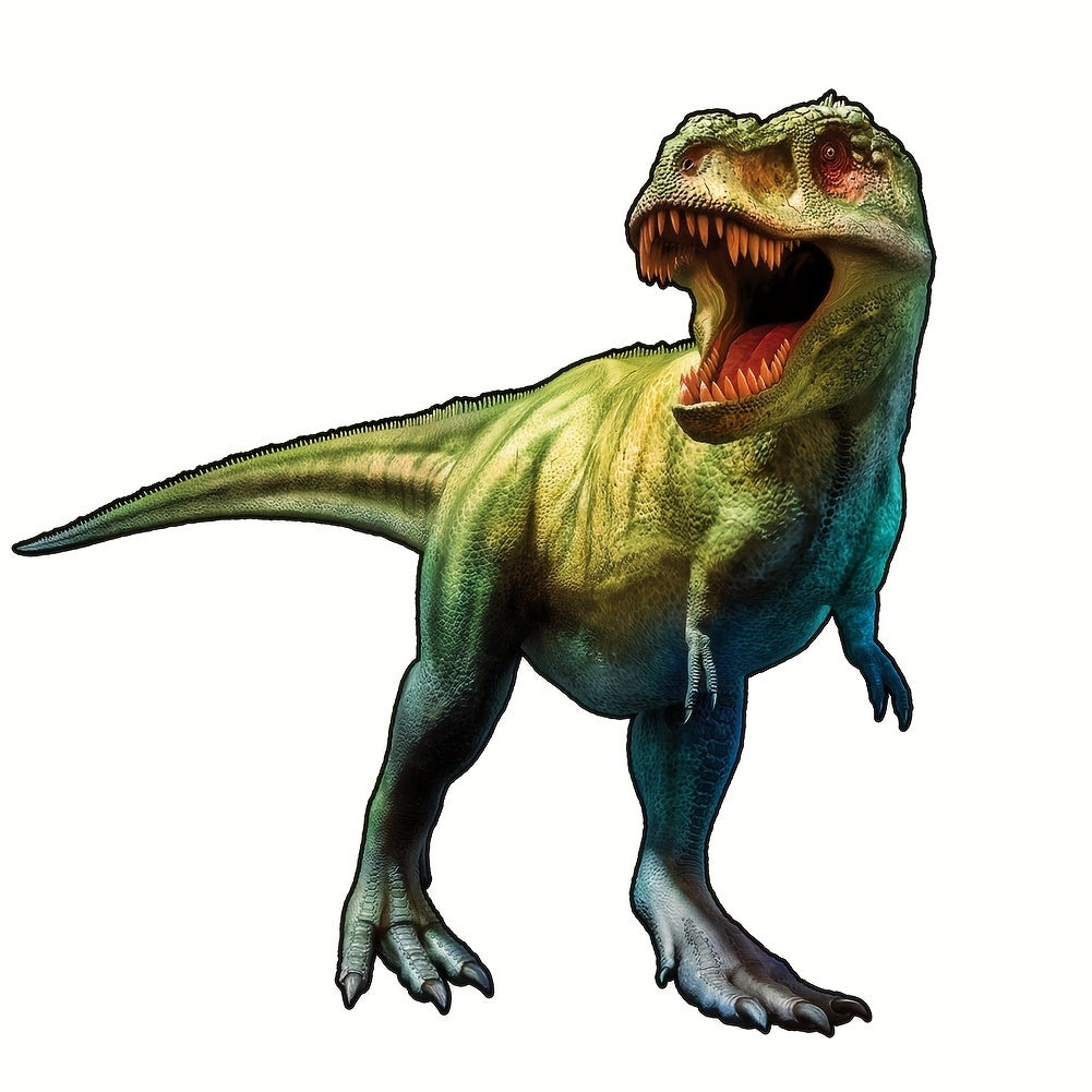 Green Dinosaur - Wooden Jigsaw Puzzle - A3  - Wooden Gift Packaging - image 0