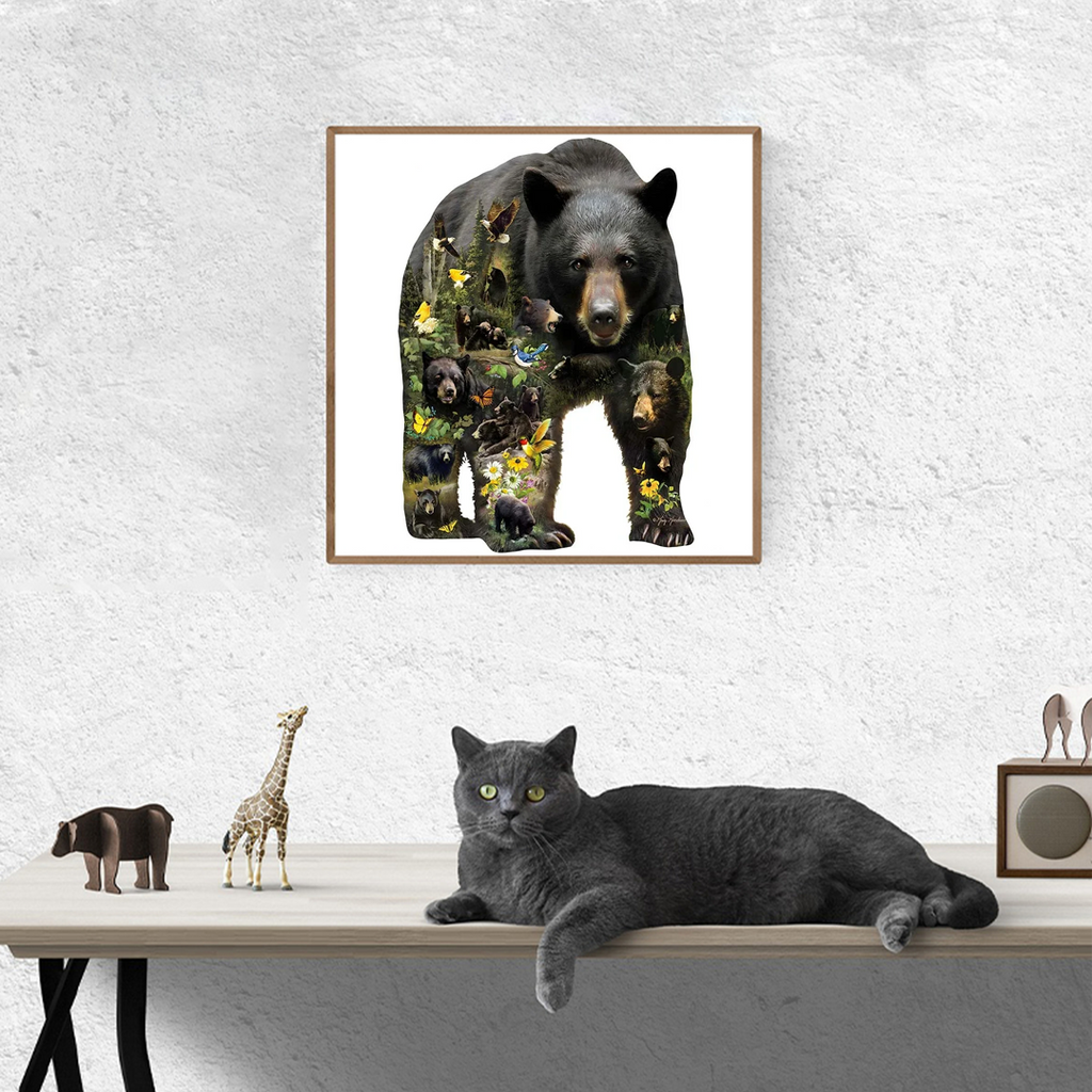 BLACK BEAR HOME - Wooden Jigsaw Puzzles - image 3