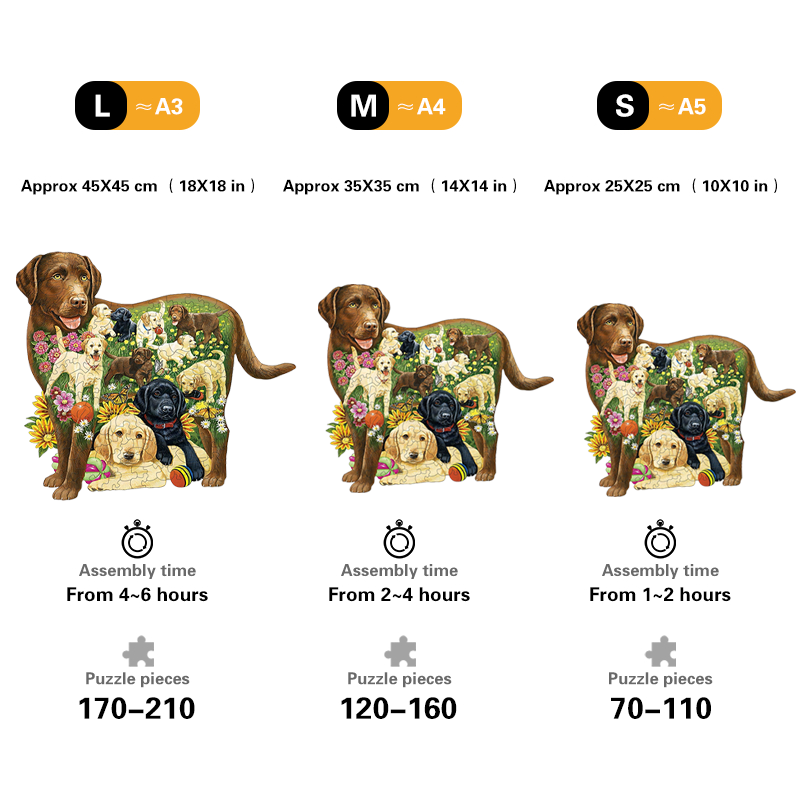 Lawn Dog - Wooden Jigsaw Puzzles - image 1