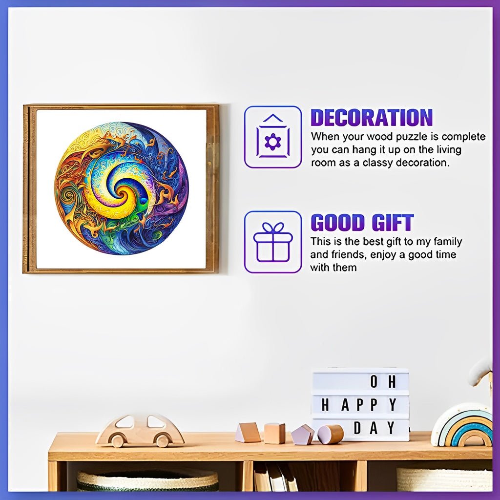 Circular Planet - Wooden Jigsaw Puzzles - image 2