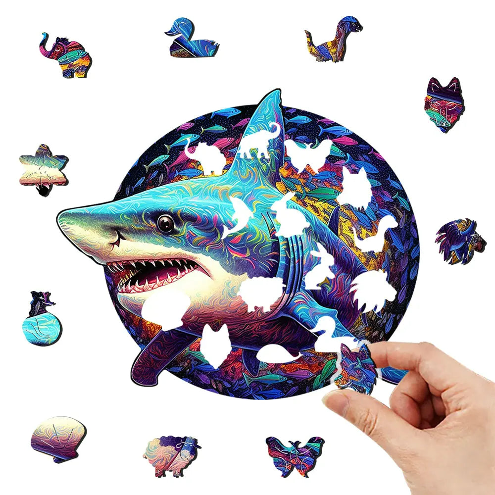 Shark - Wooden Jigsaw Puzzles - image 1