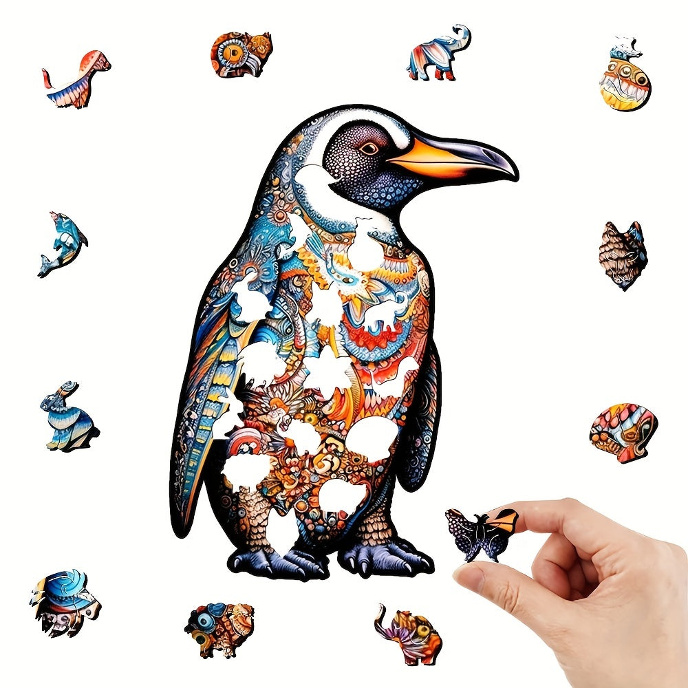 One Penguin - Wooden Jigsaw Puzzles - image 1