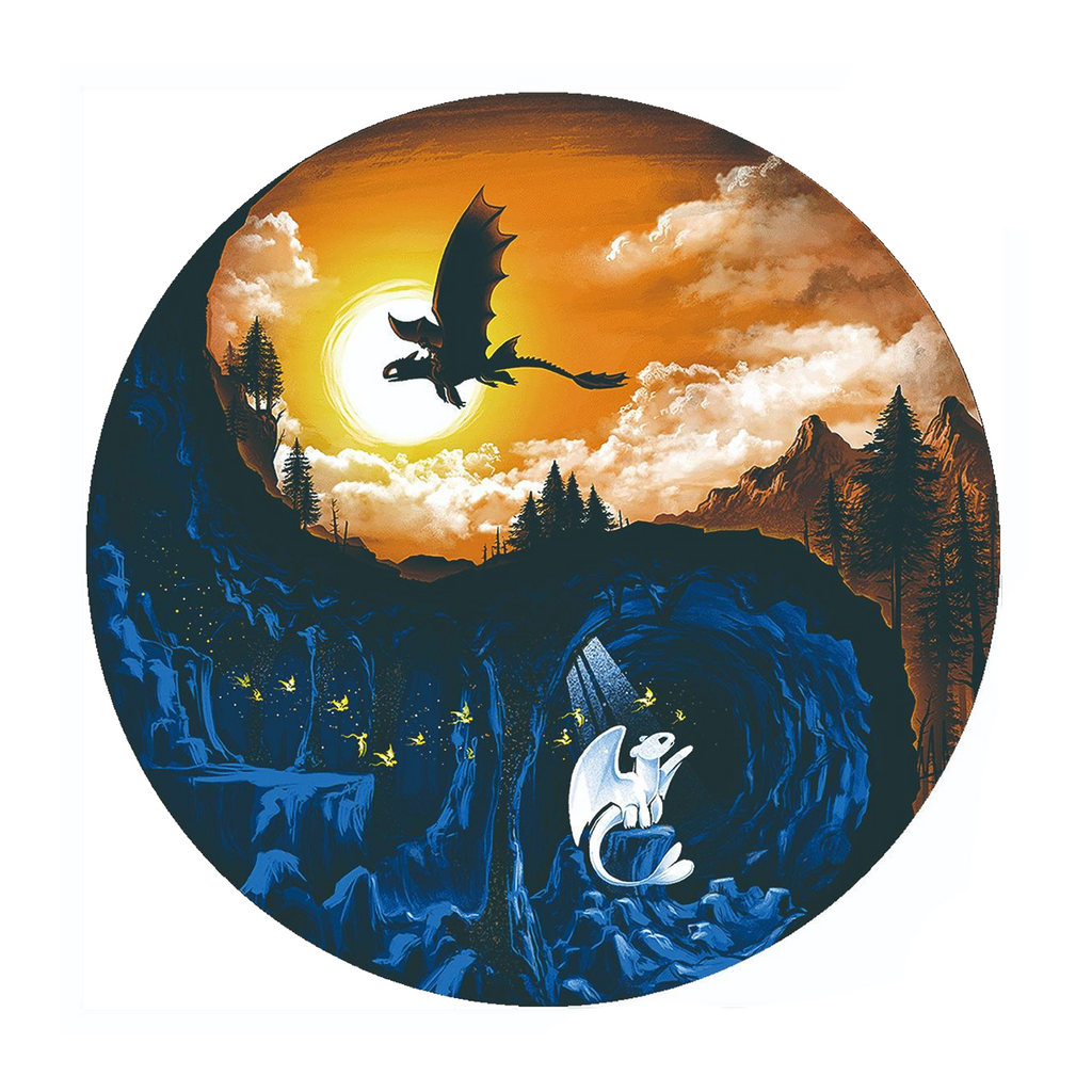 Yin Yang | Two Worlds - Wooden Jigsaw Puzzles - A3  - image 0