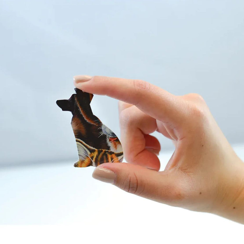 Cat Catching Butterfly - Wooden Jigsaw Puzzles - image 2