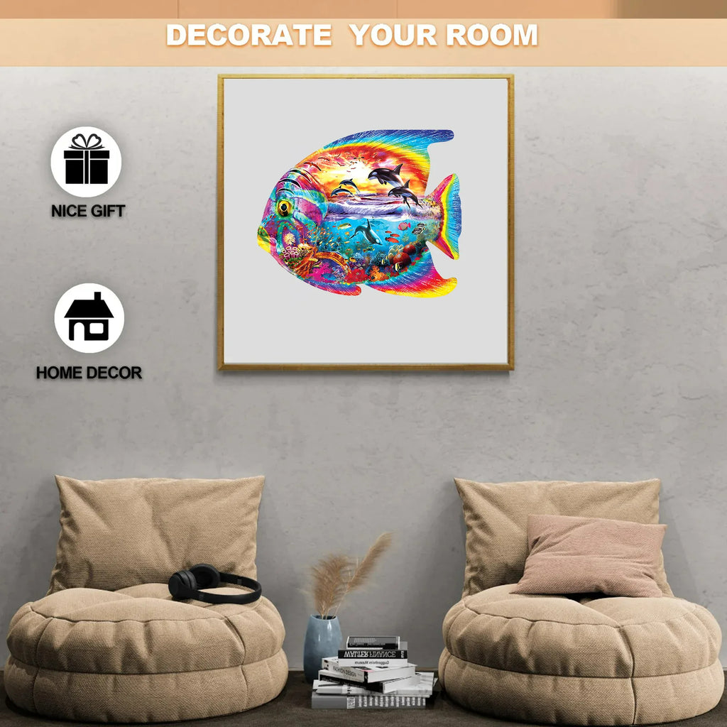Rainbow Fish - Wooden Jigsaw Puzzles - image 3