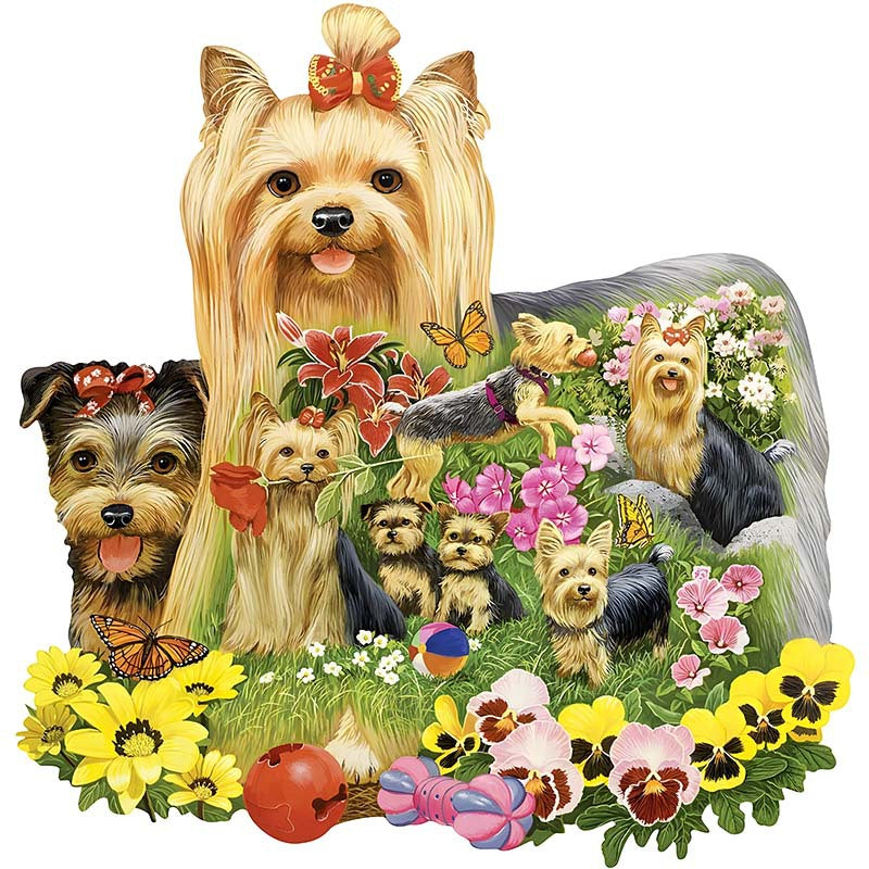 Yorkshire Terrier - Wooden Jigsaw Puzzles - A3  - image 0