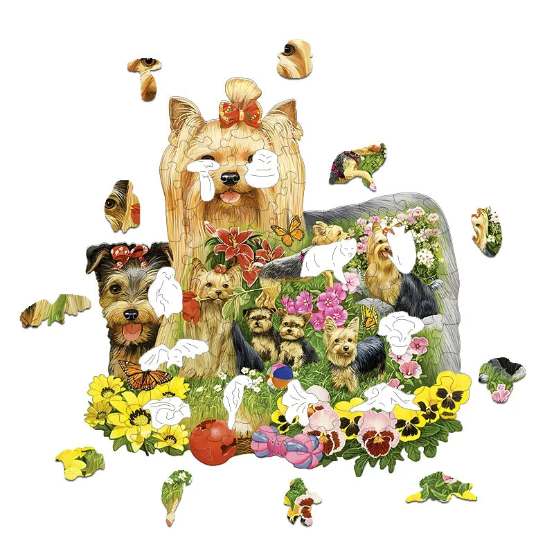 Yorkshire Terrier - Wooden Jigsaw Puzzles - image 1