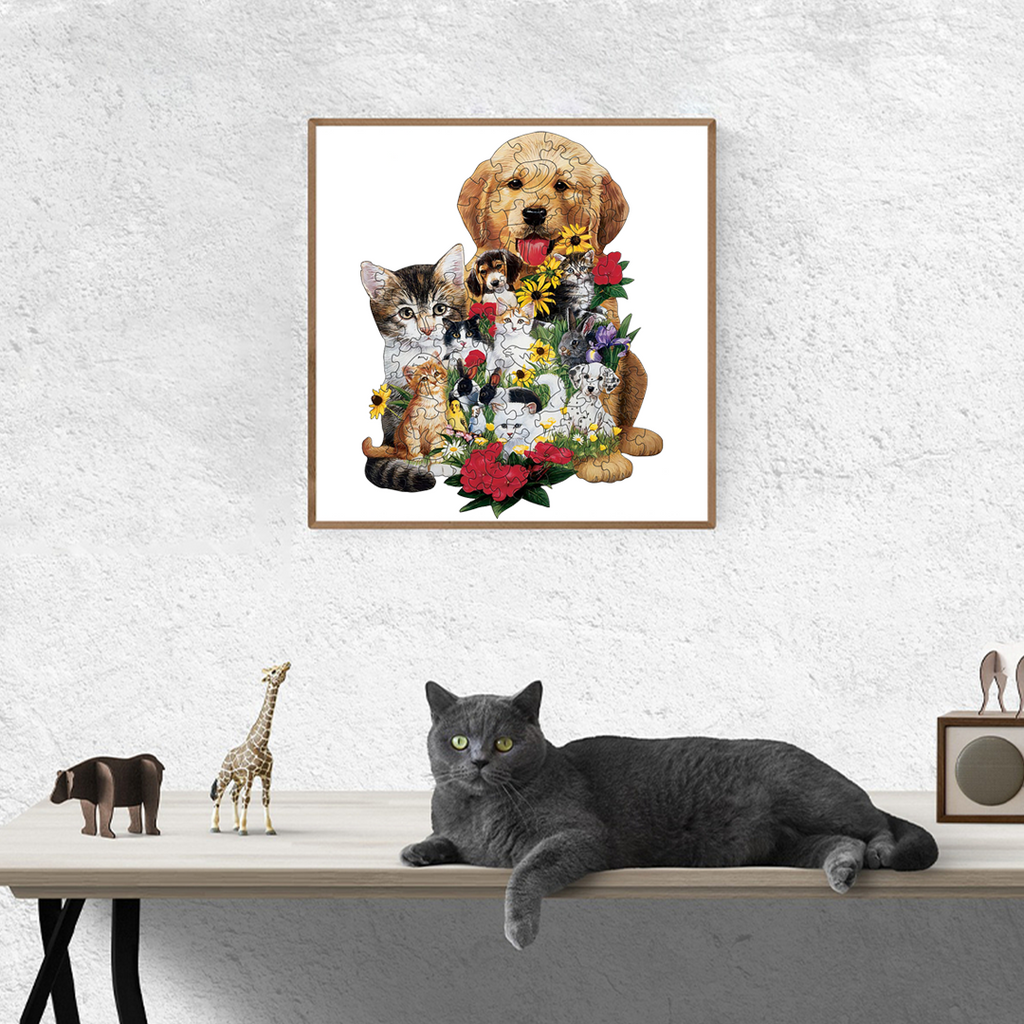 Puppies and Kittens - Wooden Jigsaw Puzzles - image 3