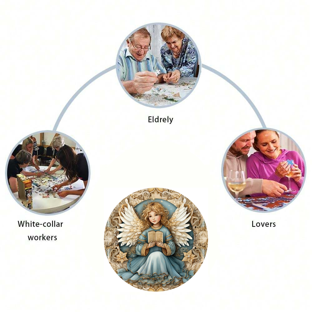 Angel - Wooden Jigsaw Puzzle - image 2