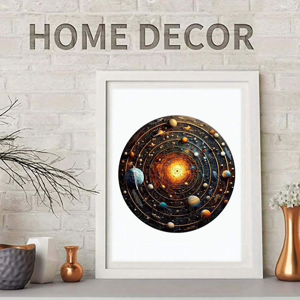 Cosmic Star Ring - Wooden Jigsaw Puzzle - image 3