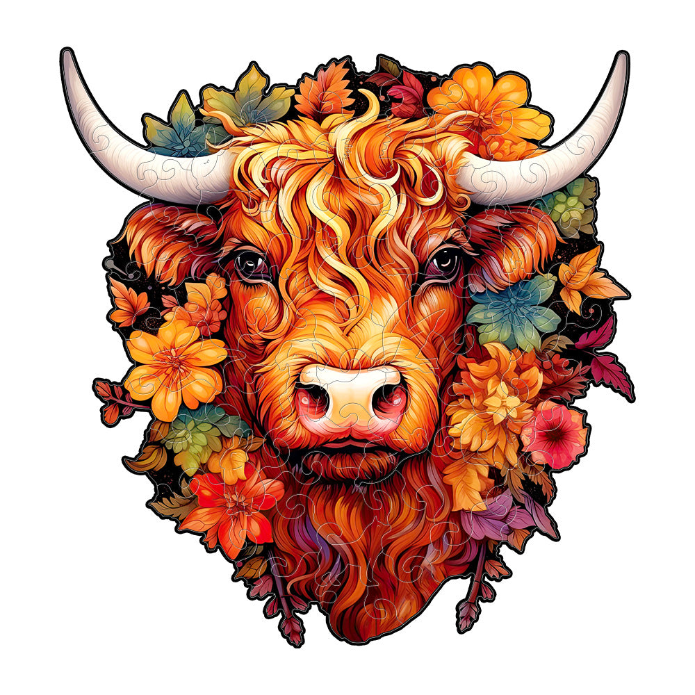 Cattle - Wooden Jigsaw Puzzle - A3 - image 0