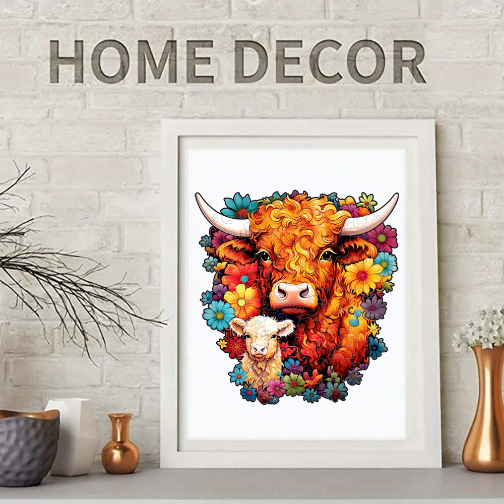 Cattle and Sheep - Wooden Jigsaw Puzzle - image 3