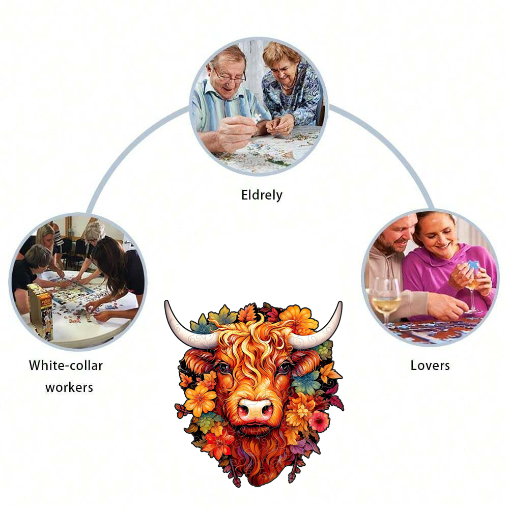 Cattle - Wooden Jigsaw Puzzle - image 2