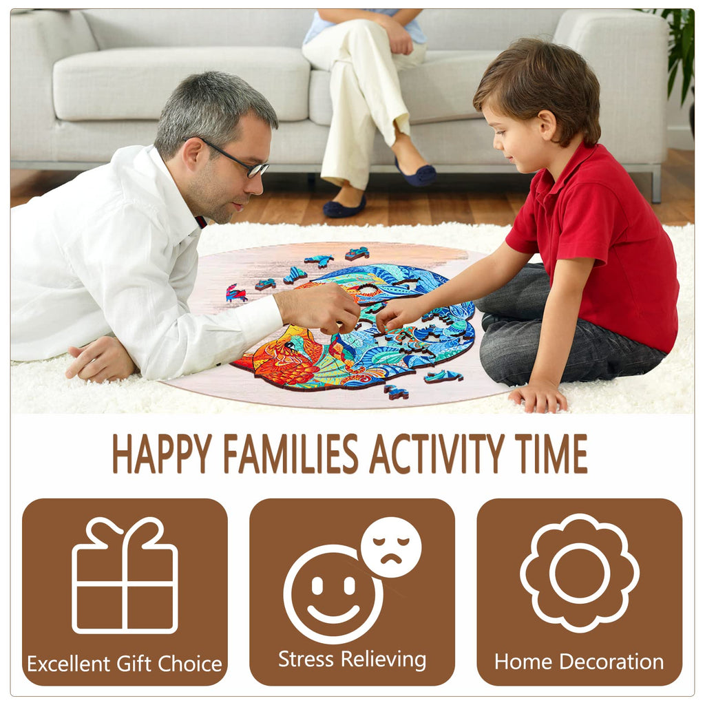 Wild Fox - Wooden Jigsaw Puzzles - image 2