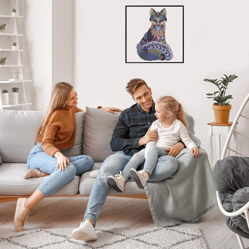 Fox - Wooden Jigsaw Puzzle - image 3