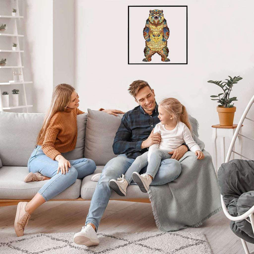 Bear King - Wooden Jigsaw Puzzle - image 4