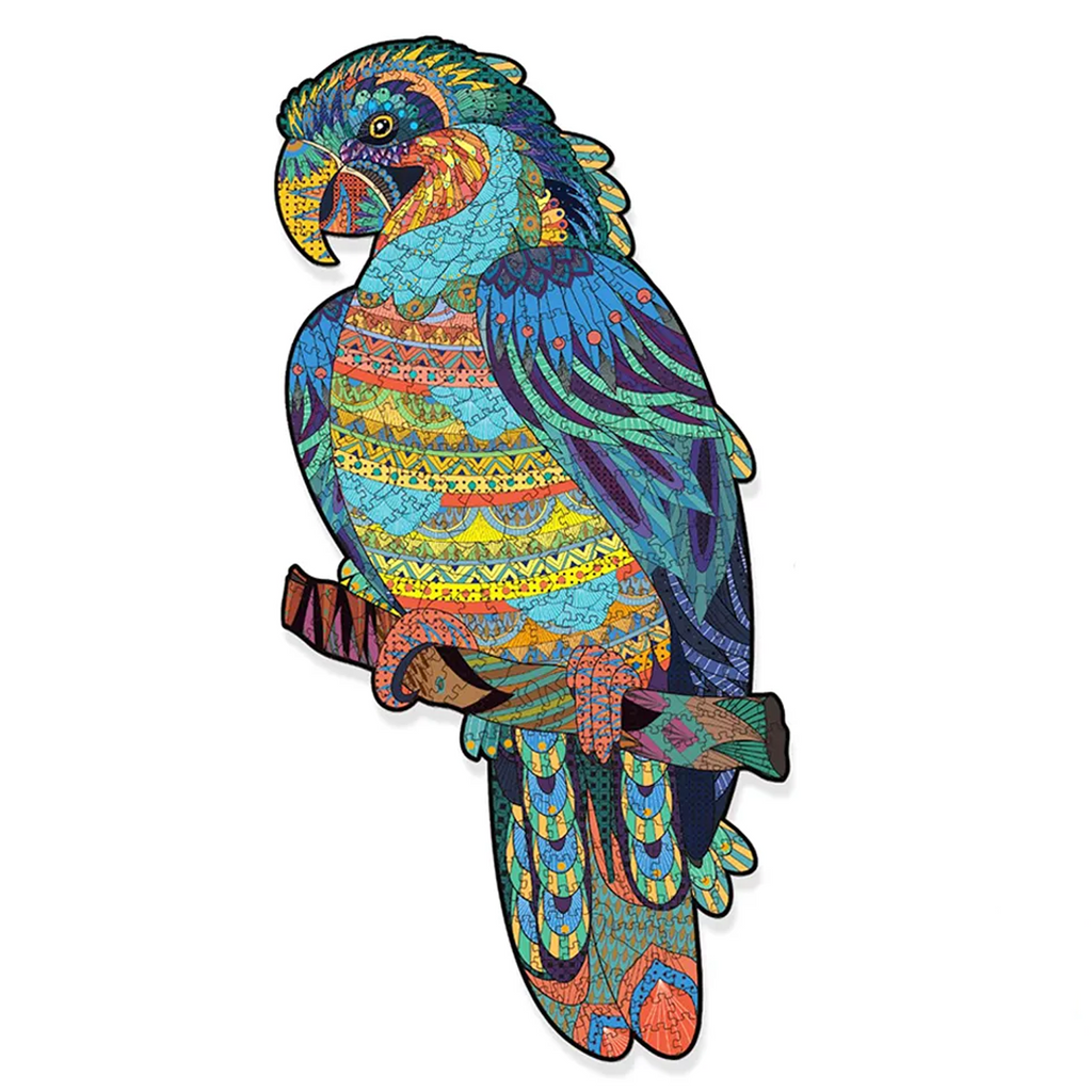 Parrot - Wooden Jigsaw Puzzle - L (300pcs) - image 0