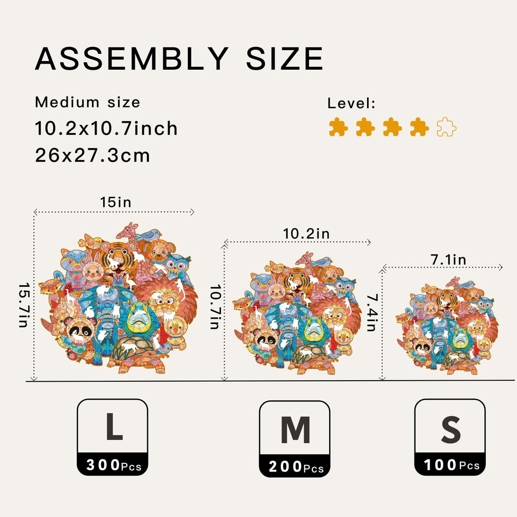 Zoo Animals - Wooden Jigsaw Puzzle - image 4