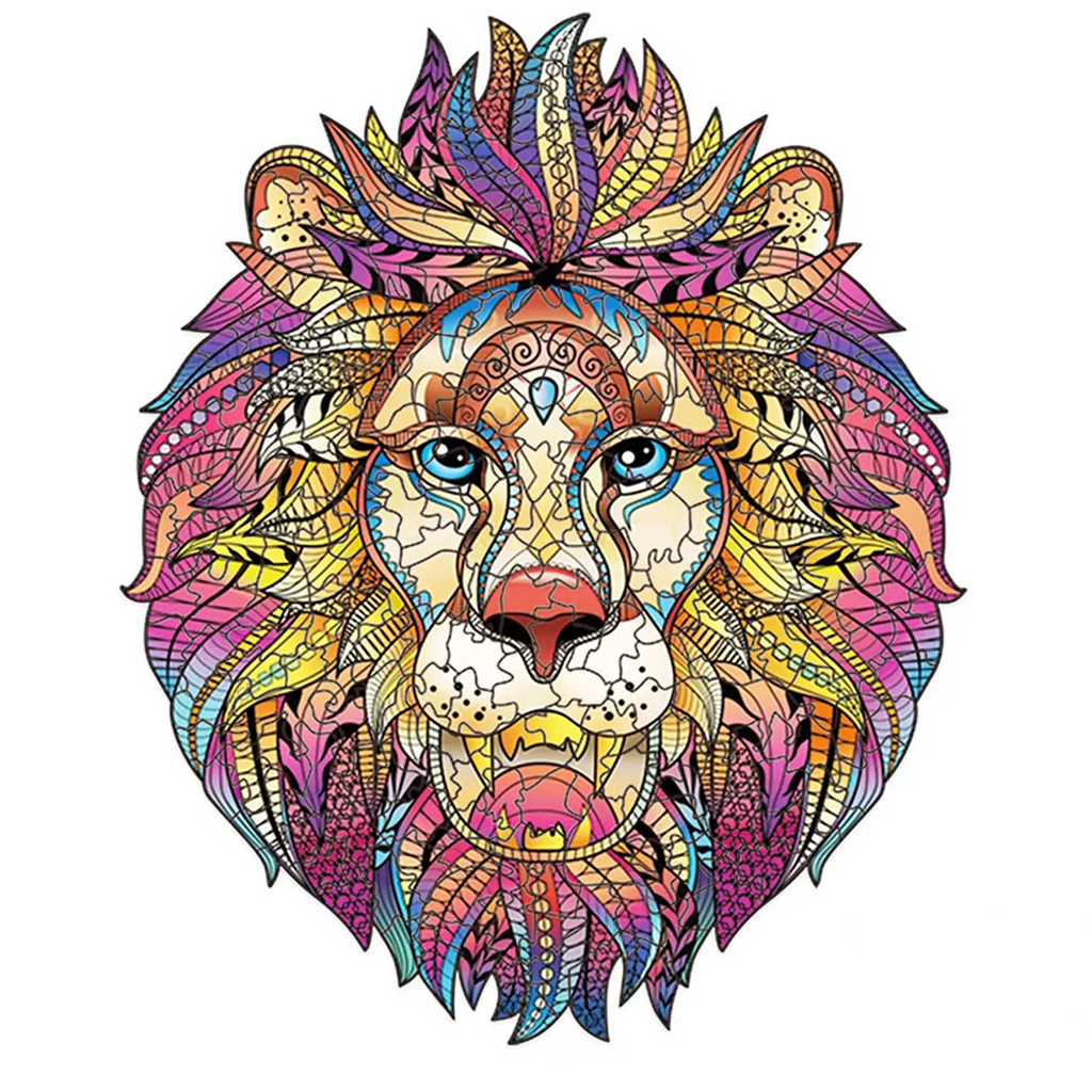 Lion- Wooden Jigsaw Puzzle - L (300pcs) - image 0