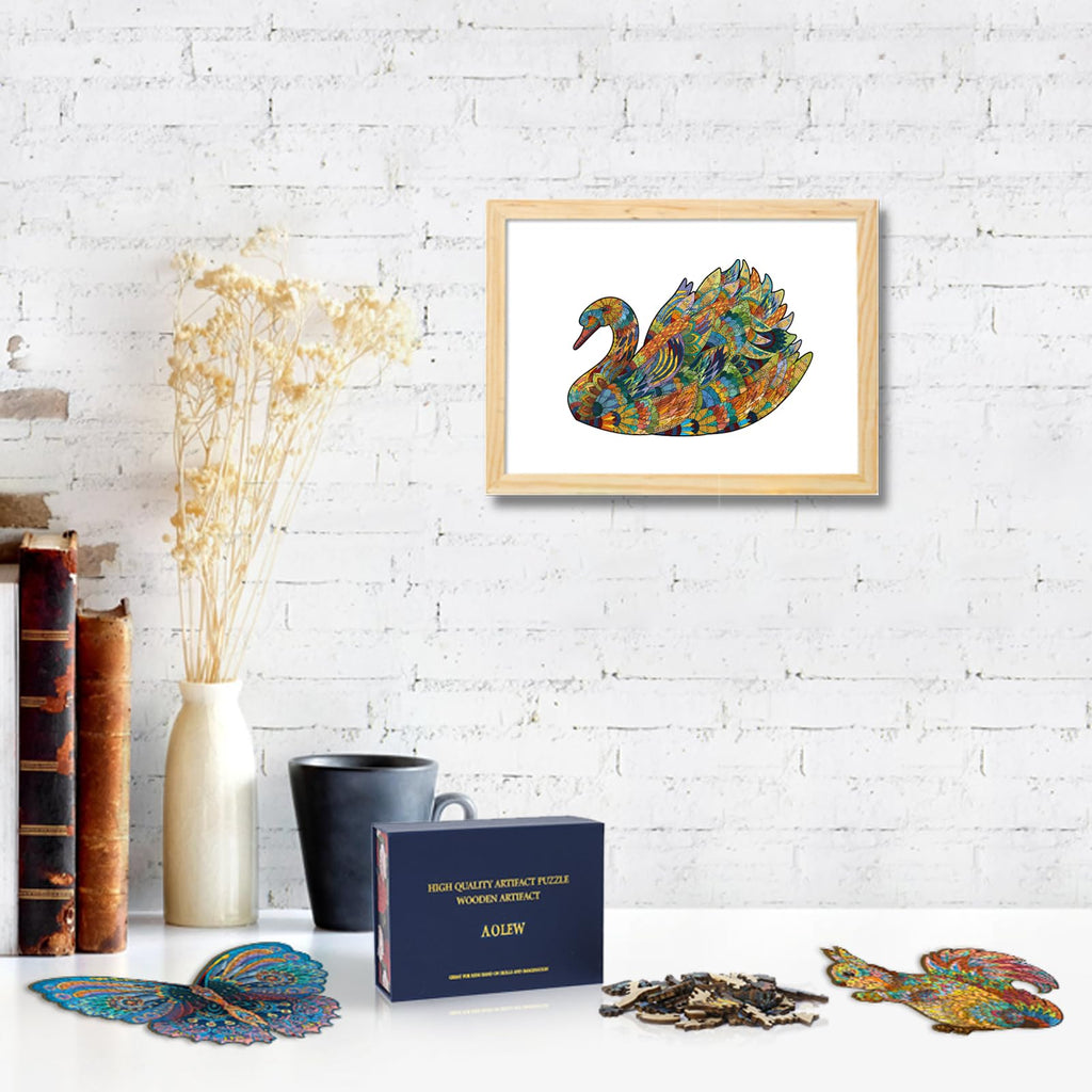 Swan - Wooden Jigsaw Puzzle - image 4