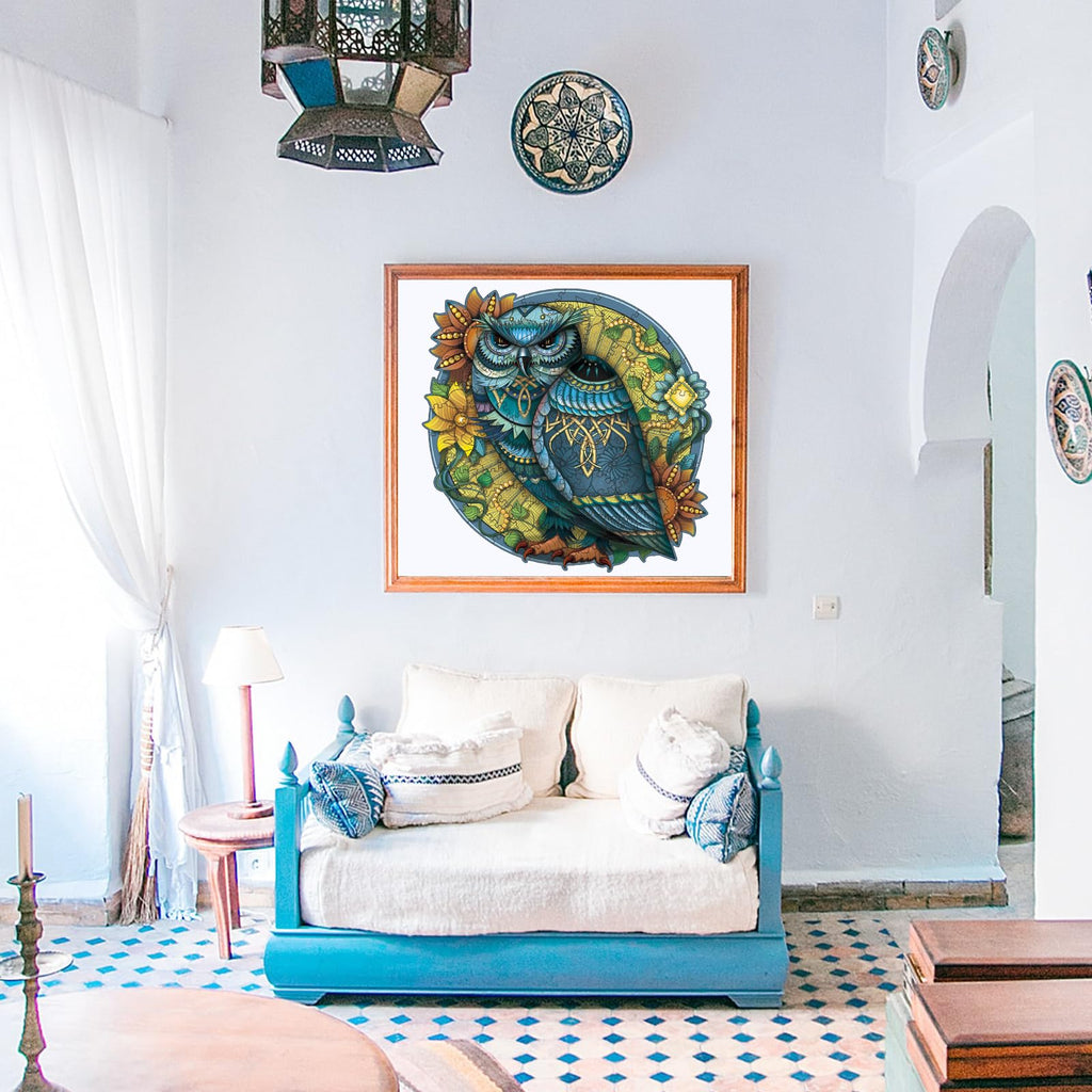 Owl - Wooden Jigsaw Puzzle - image 3