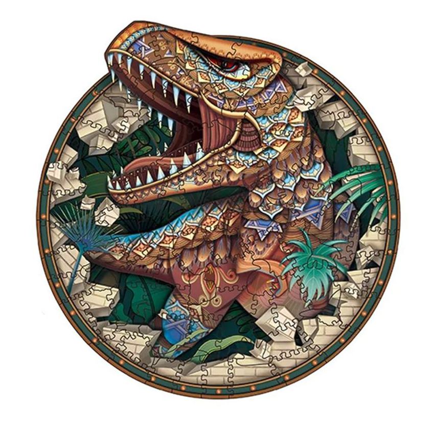 Dinosaurs - Wooden Jigsaw Puzzle - L (300pcs) - image 0