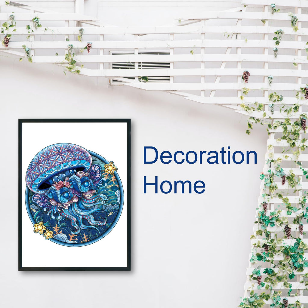 Jellyfish - Wooden Jigsaw Puzzle - image 5