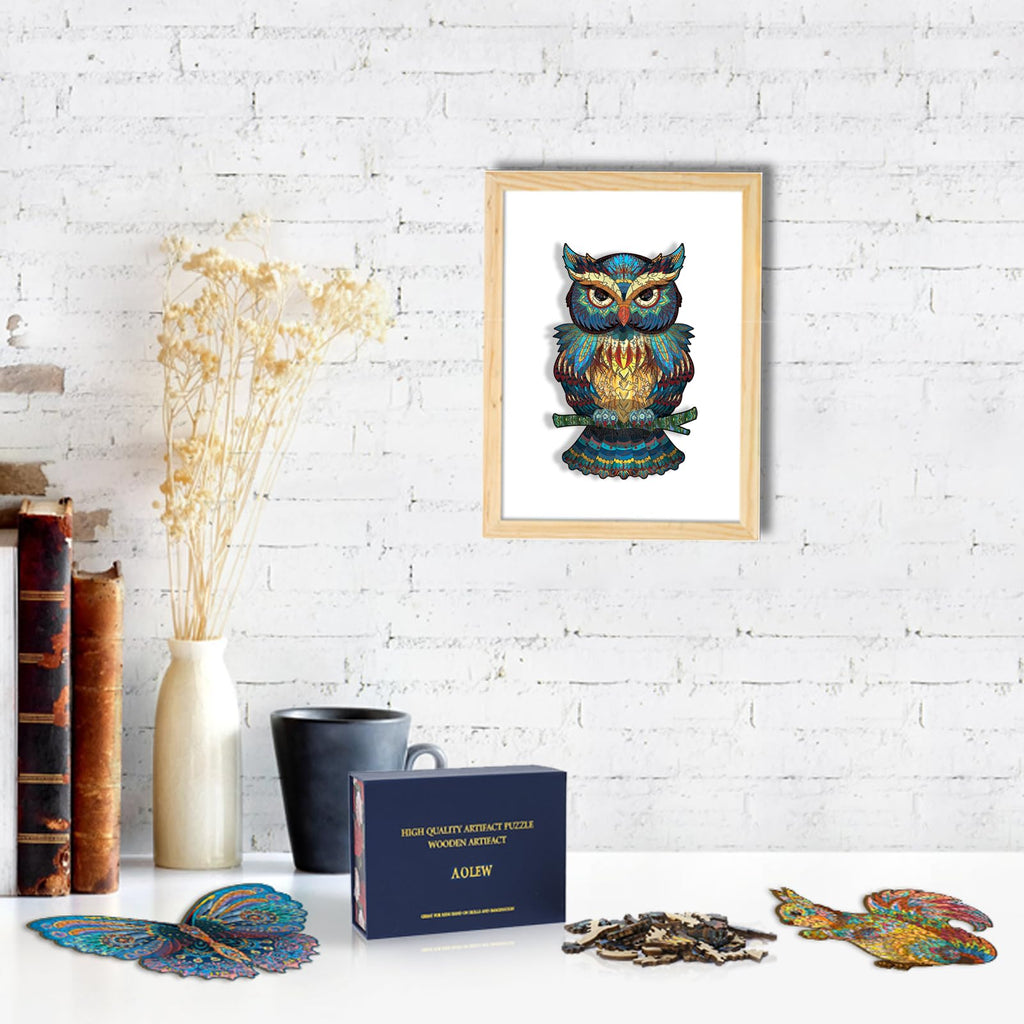 Owl - Wooden Jigsaw Puzzle - image 4