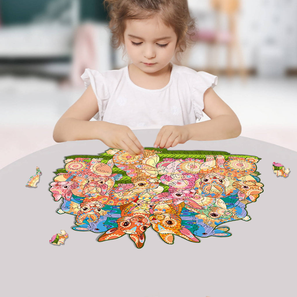 Easter Bunny - Wooden Jigsaw Puzzle - image 4