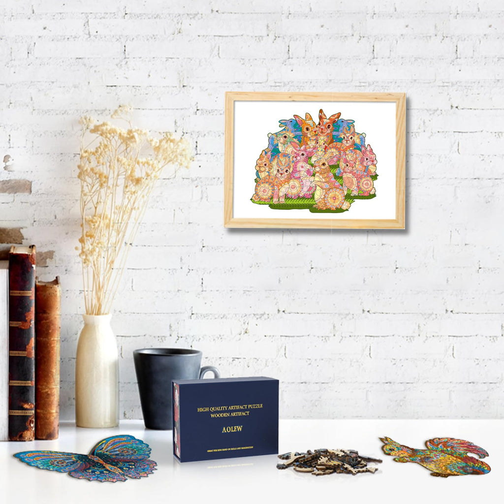 Easter Bunny - Wooden Jigsaw Puzzle - image 5