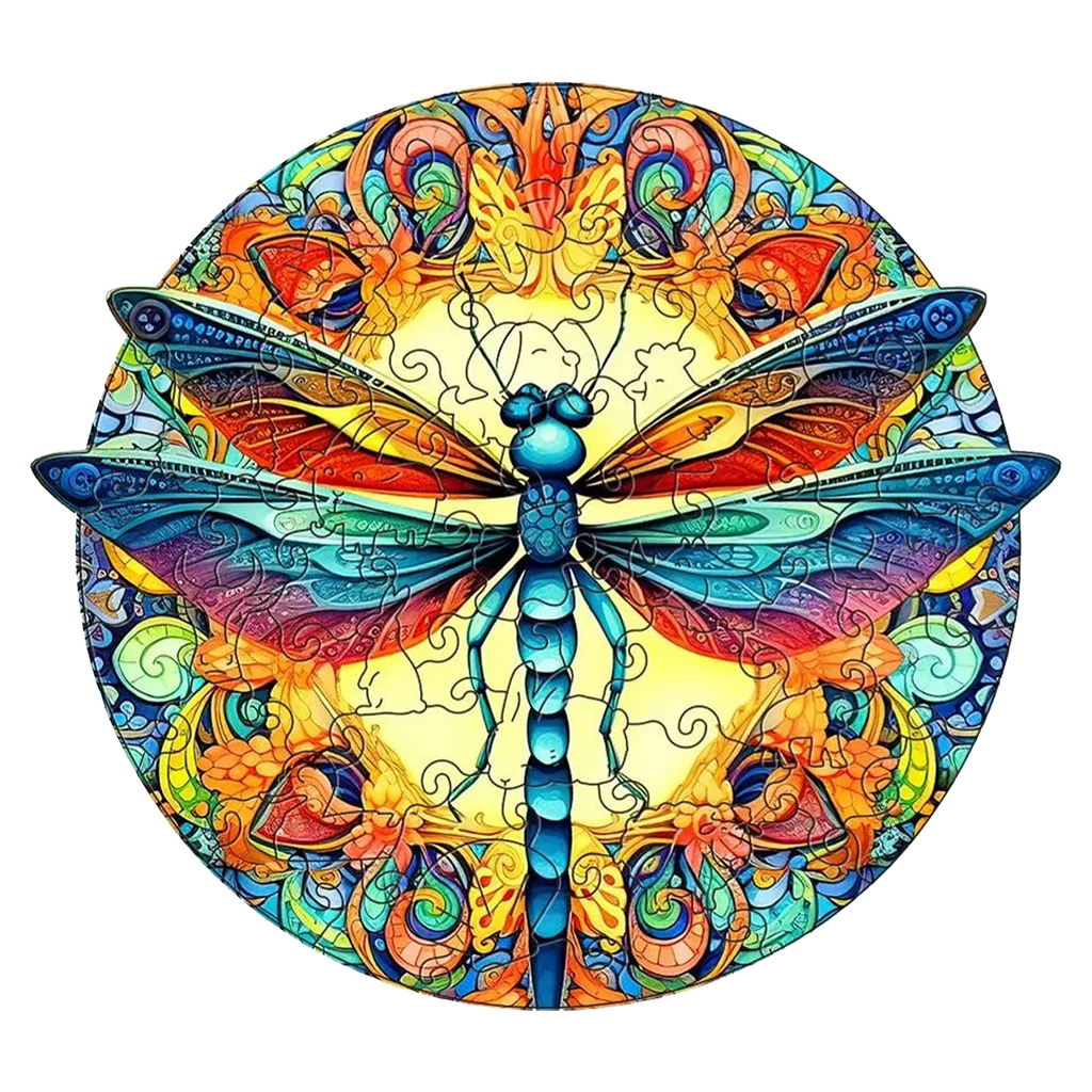 Dragonfly - Wooden Jigsaw Puzzles - A3  - image 0
