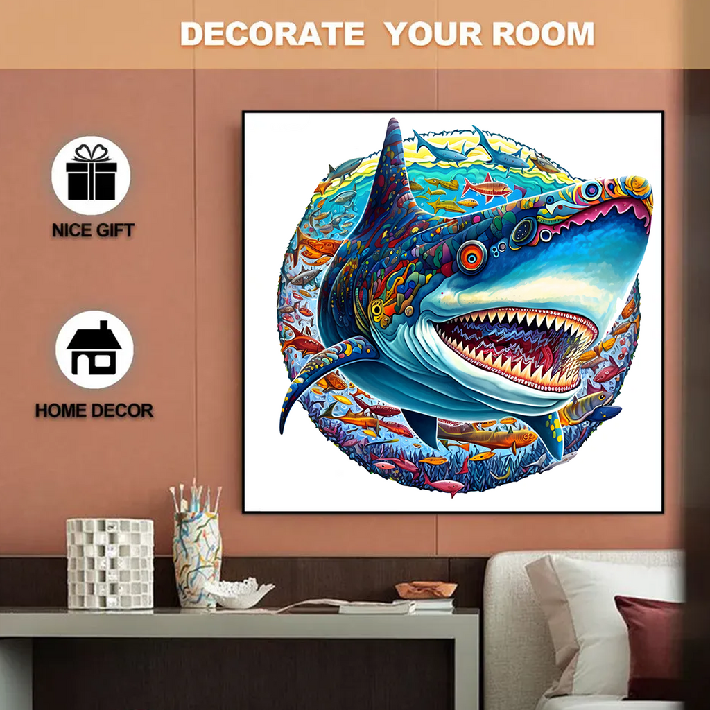 Shark - Wooden Jigsaw Puzzles - image 2