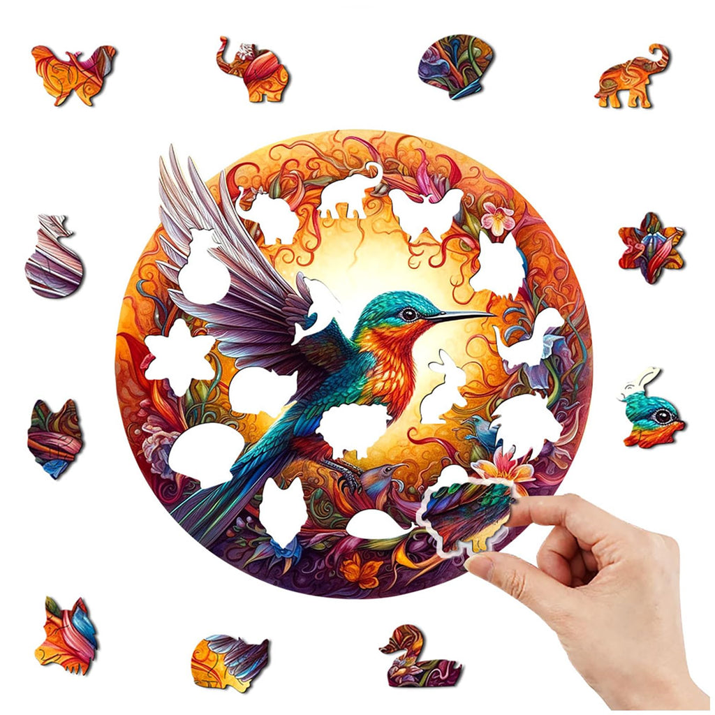 Pretty Bird - Wooden Jigsaw Puzzles - image 1