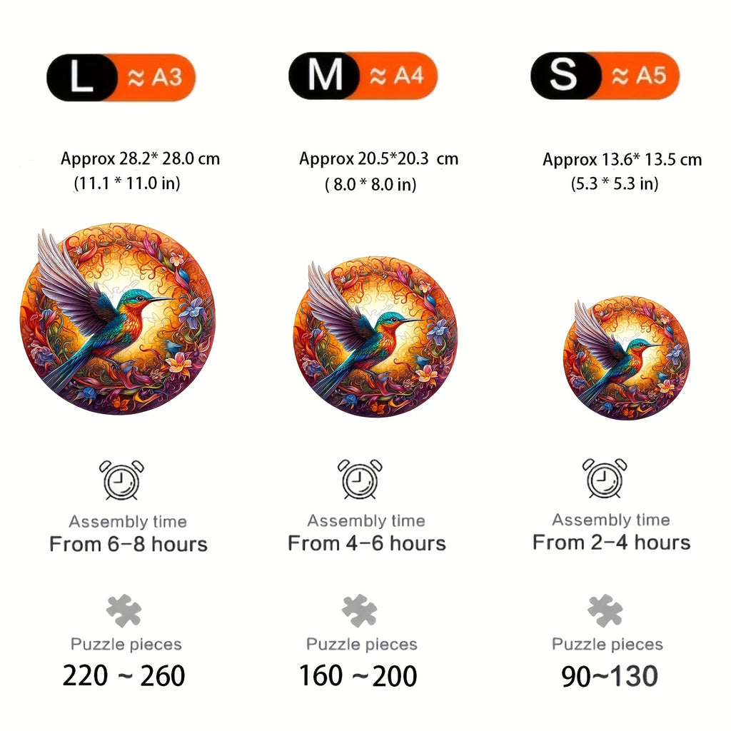 Pretty Bird - Wooden Jigsaw Puzzles - image 2