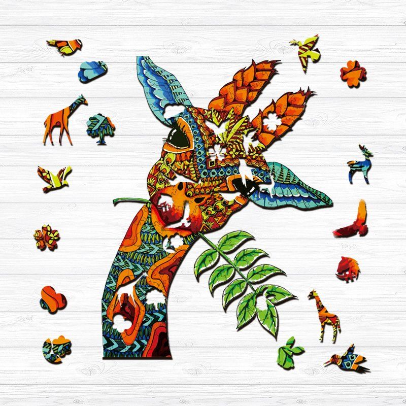 Giraffe - Wooden Jigsaw Puzzles - image 1