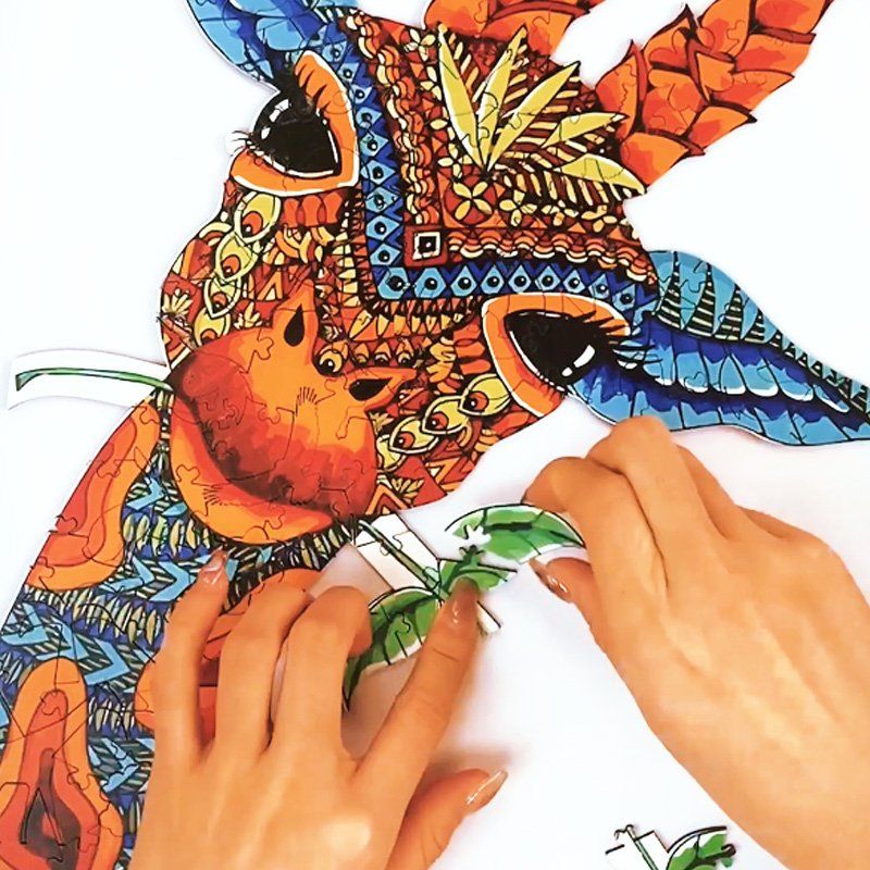 Giraffe - Wooden Jigsaw Puzzles - image 3