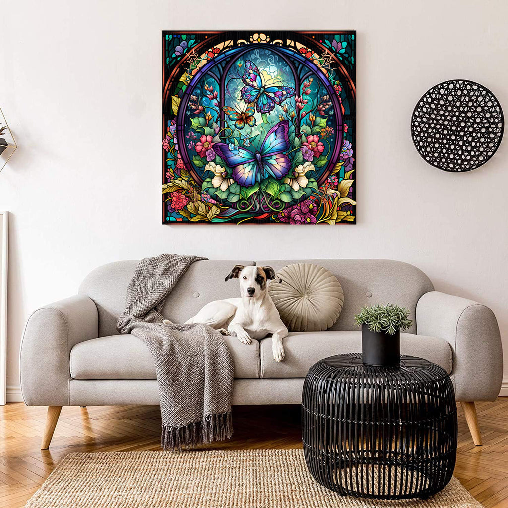 Butterfly Sign -Wooden Jigsaw Puzzle - image 4