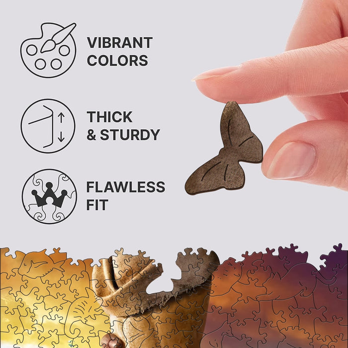 Divine Love 'The Hand Of God' - Wooden Jigsaw Puzzle - image 2