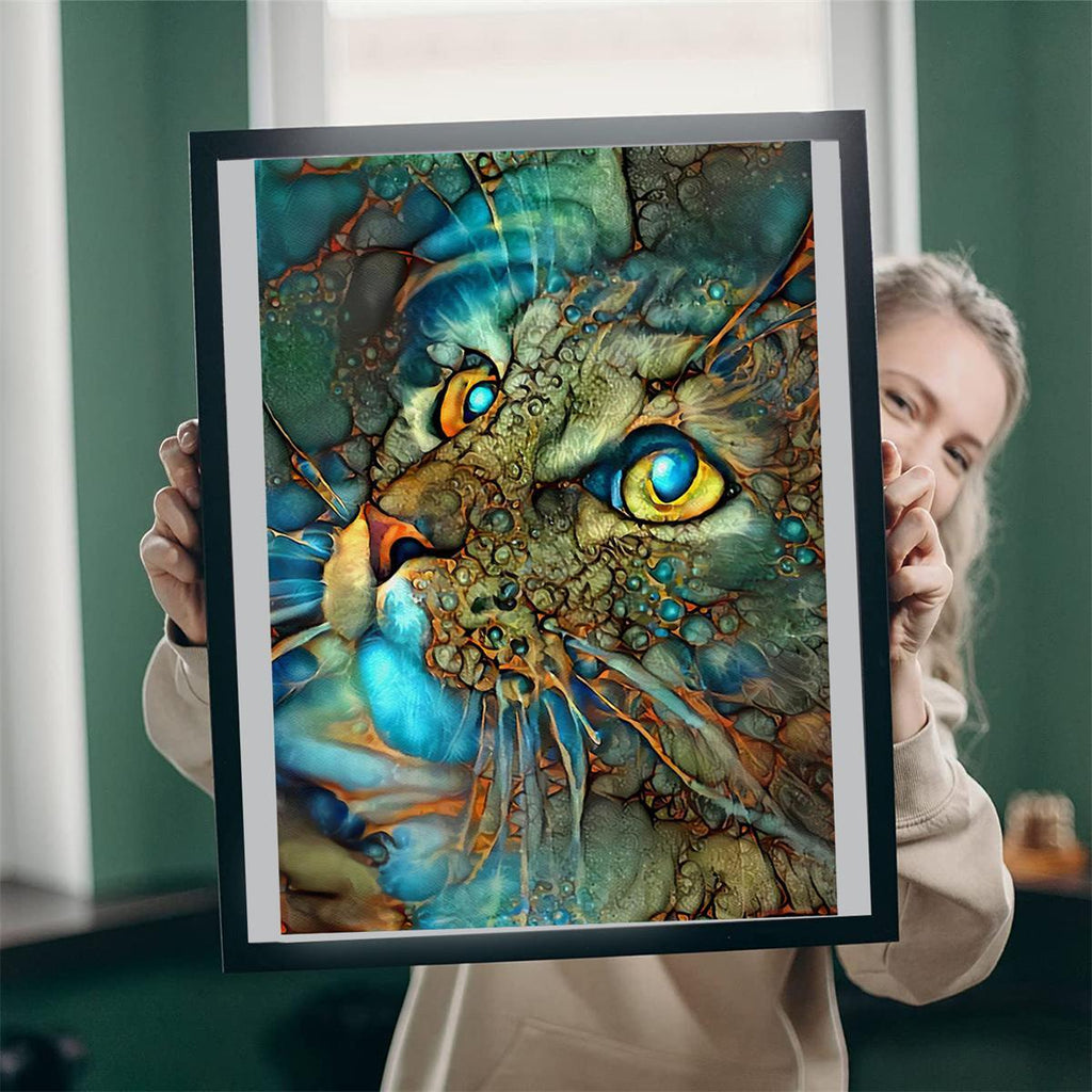 Melancholy Cat- Wooden Jigsaw Puzzles - image 2