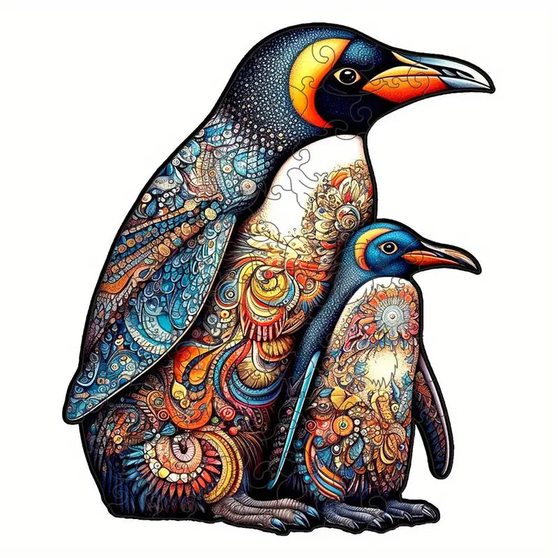 Penguin - Wooden Jigsaw Puzzles - A3  - image 0