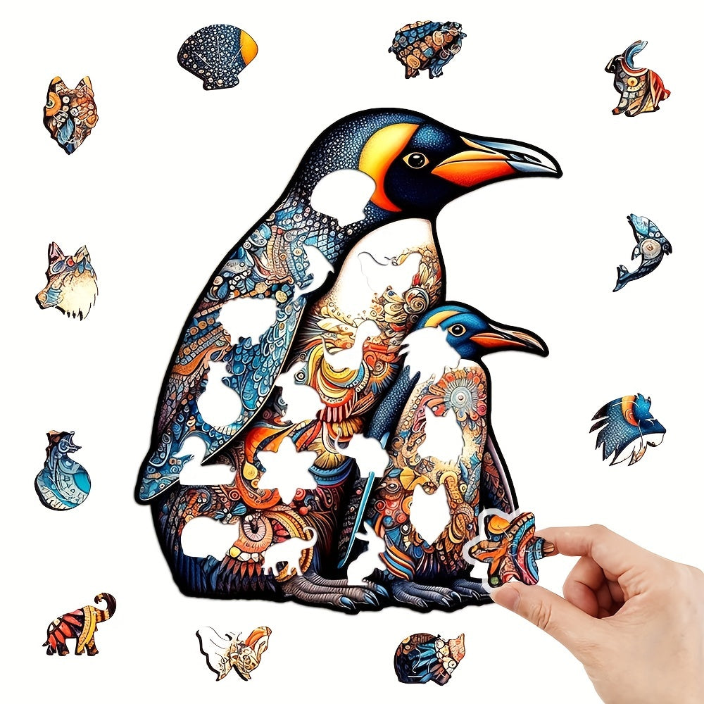 Penguin - Wooden Jigsaw Puzzles - image 1