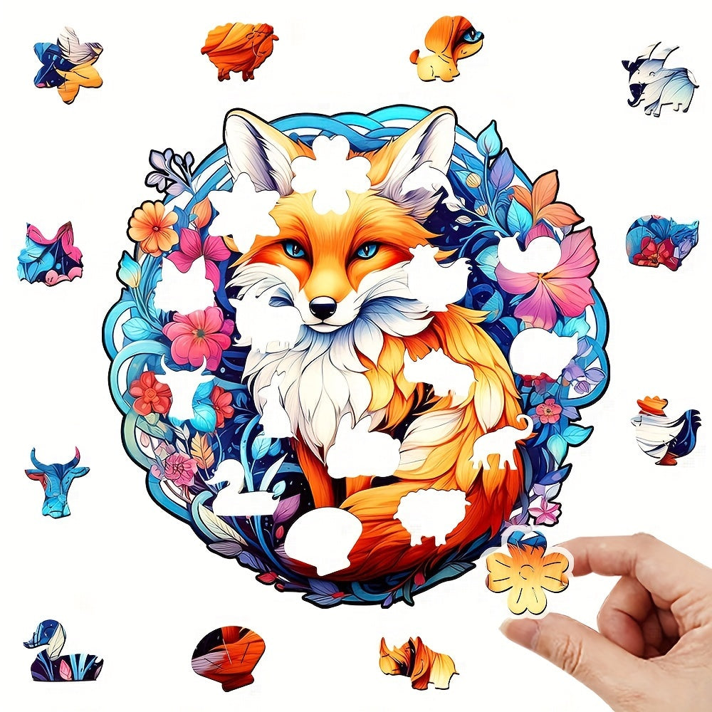 Fox - Wooden Jigsaw Puzzles - image 1