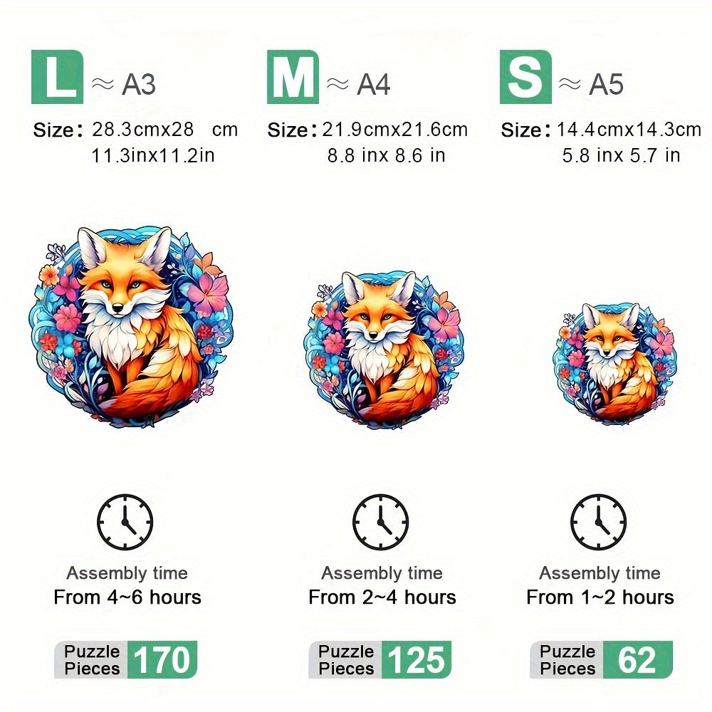 Fox - Wooden Jigsaw Puzzles - image 2