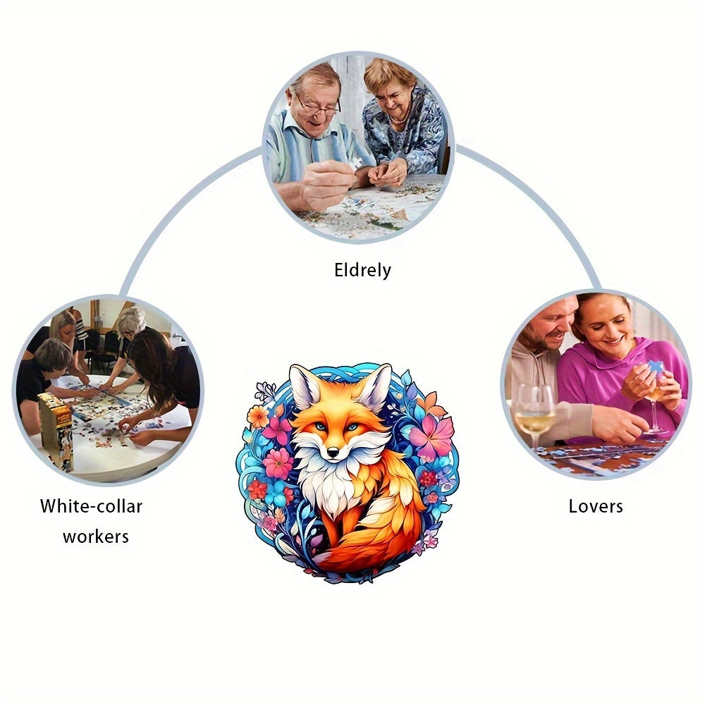 Fox - Wooden Jigsaw Puzzles - image 3