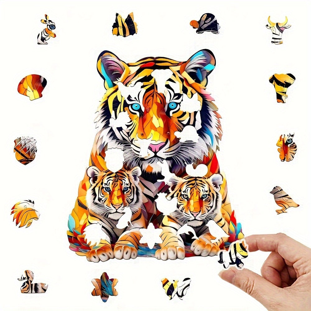 Tiger - Wooden Jigsaw Puzzles - image 1