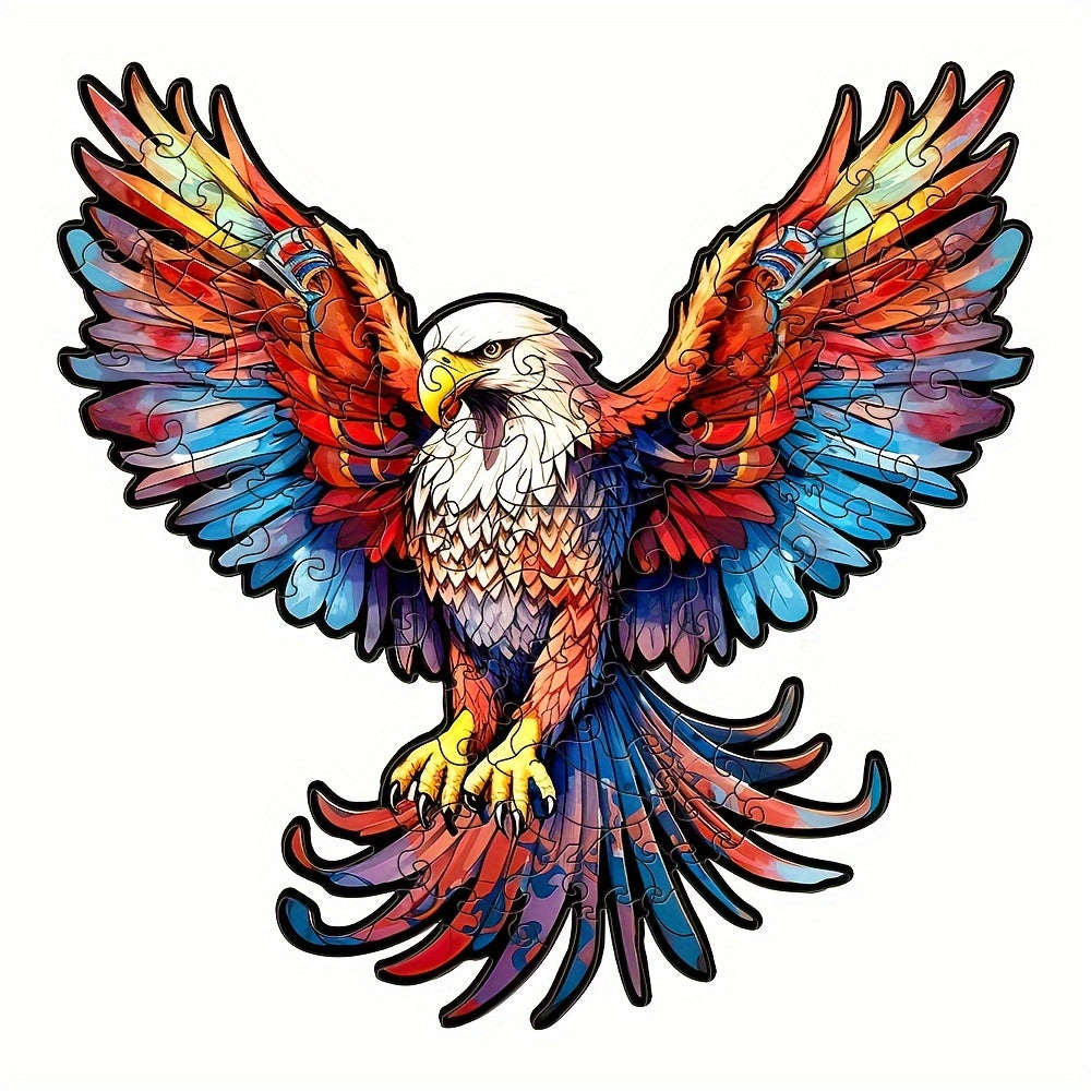 Eagle - Wooden Jigsaw Puzzles - A3  - image 0